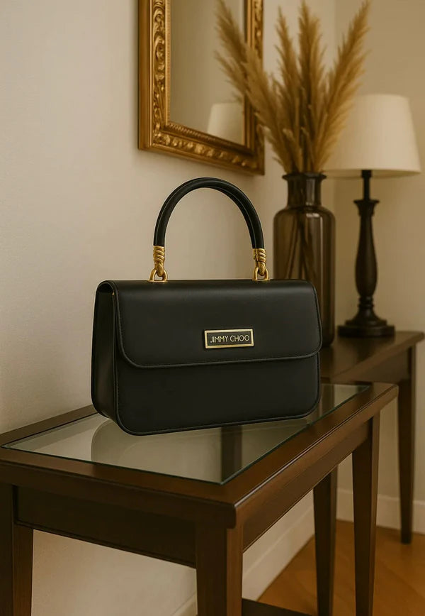 CS BAG BLACK JIMMY CHU CS020