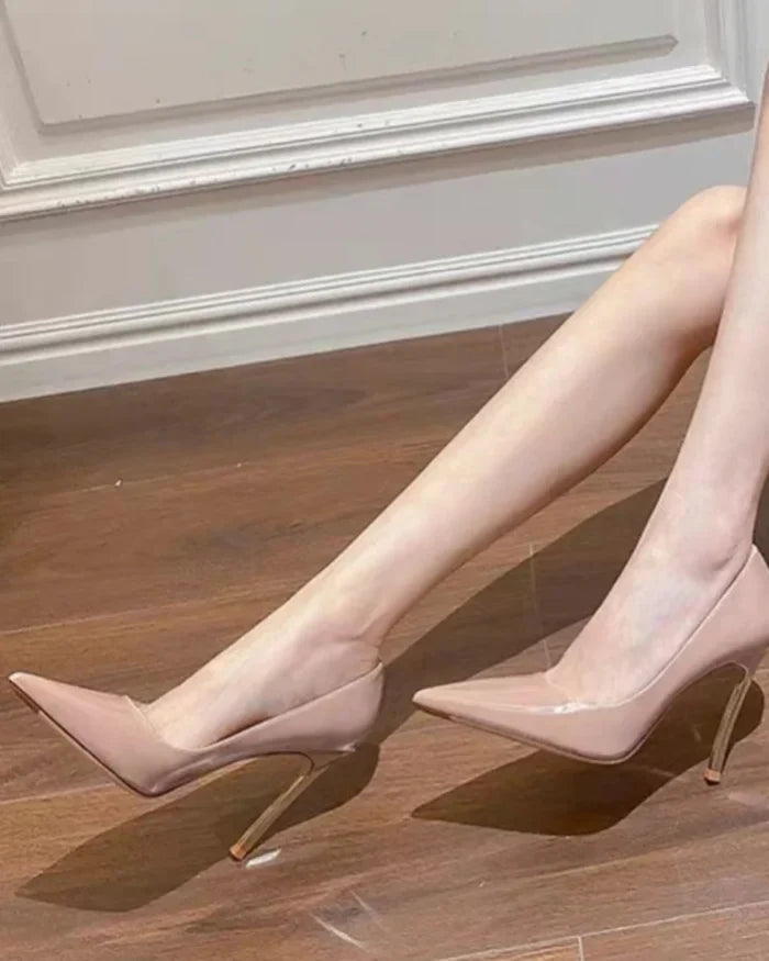 Stepin Court Shoes 4 Inch Heel Si44