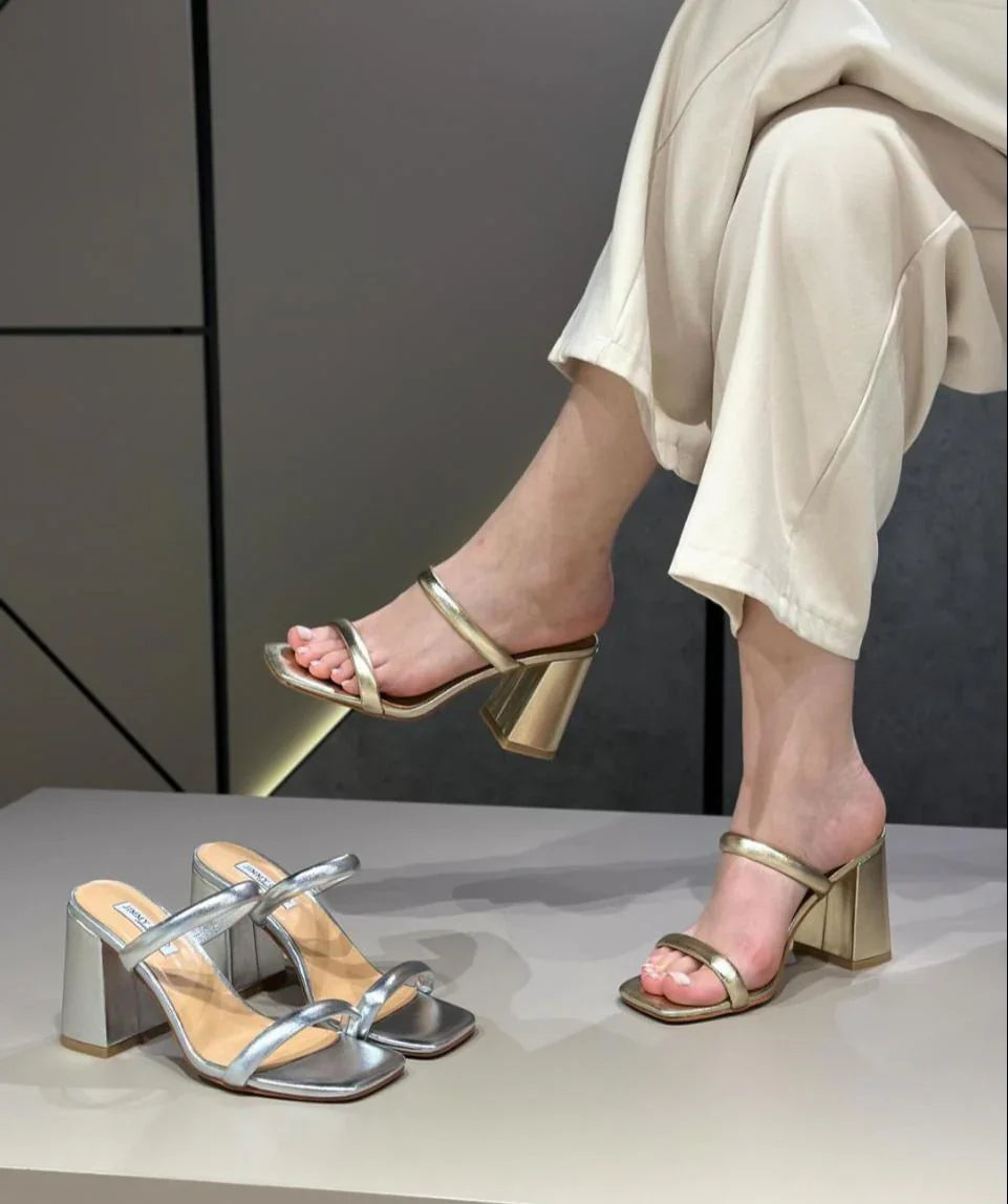 Stepin Si28 Golden 3 Inch Heels