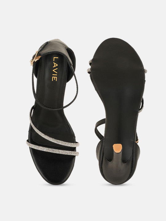 Si 78 Women Embellished Slim Heeled Sandals