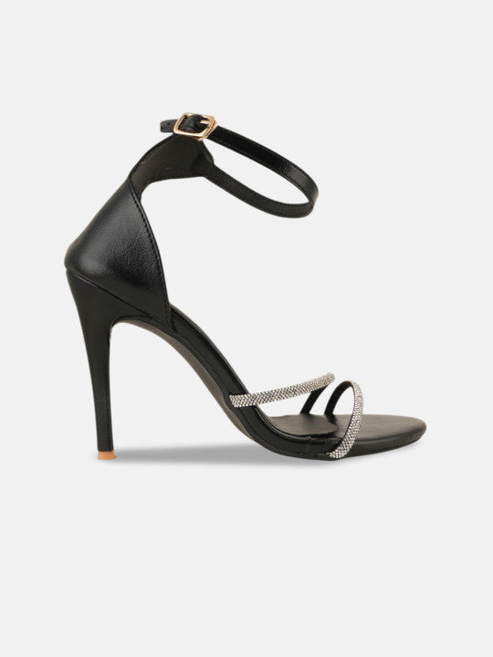 Si 78 Women Embellished Slim Heeled Sandals